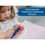 Set periuțe de dinți Roxy Kids „Pinguin” 2 buc. (RTB-011-RB) Rosu+Albastru