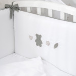 Lenjerie de pat pentru copii Perina Teddy Love (TL6-01.13) Gri-oliva