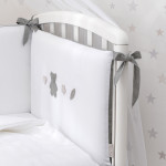 Lenjerie de pat pentru copii Perina Teddy Love (TL6-01.13) Gri-oliva