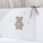 Lenjerie de pat pentru copii Perina Teddy Love (TL6-01.12) Bej