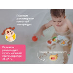 Termometru pentru apa Roxy Kids „Puppy”, Maro+bej (RWT-008-BR)