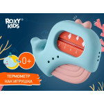 Termometru pentru apa Roxy Kids „Whale”, Albastru+roz (RWT-007-P)