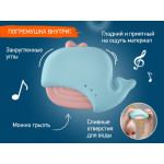 Termometru pentru apa Roxy Kids „Whale”, Albastru+roz (RWT-007-P)