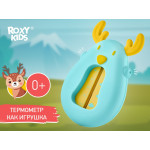 Termometru pentru apa Roxy Kids, „Deer” Albastru+galben (RWT-006-BY)