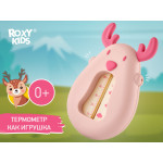 Termometru pentru apa Roxy Kids, „Deer” Roz (RWT-006-P)