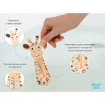 Termometru pentru baie Roxy Kids „Giraffe”, Bej (RWT-001)