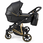 Carucior 3in1 Sojan Sibex Extra Piele (2010411) Negru+Auriu