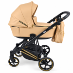 Carucior 3in1 Sojan Sibex Extra Piele (2010406) Beige