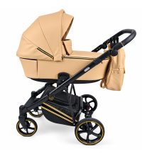 Carucior 3in1 Sojan Sibex Extra Piele (2010406) Beige