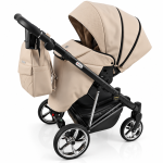 Carucior 3in1 Sojan Sibex Extra Piele (2010407) Ivory