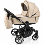 Carucior 3in1 Sojan Sibex Extra Piele (2010407) Ivory