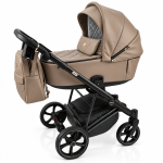 Carucior 3in1 Sojan Sibex Extra Piele (2010408) Maro
