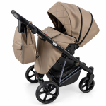 Carucior 3in1 Sojan Sibex Extra Piele (2010408) Maro